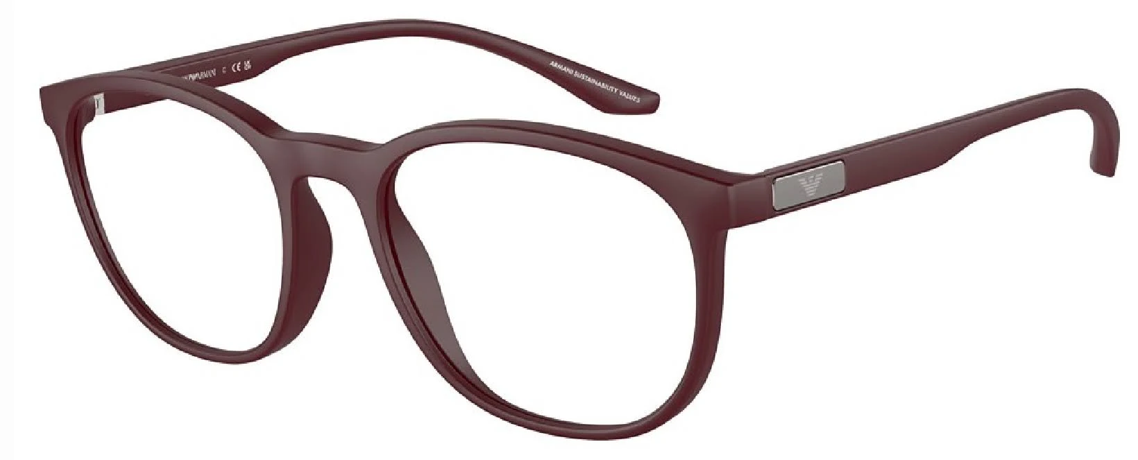 Emporio Armani Men's Ea3229 Round Prescription Eyewear Frames