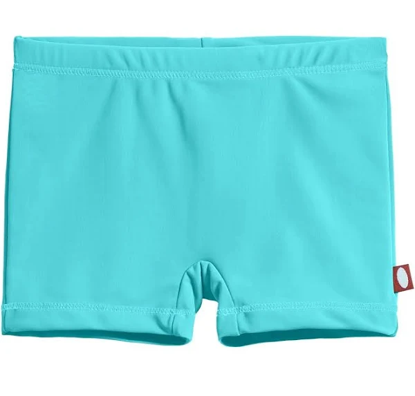 City Threads Big Girls&#039; Swimming Suit Bottom Boy Short, Turquoise MS, 14