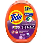 Tide PODS Liquid Laundry Detergent Pacs Spring Meadow Scent - 112 Count