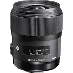 New Sigma 35mm F1.4 DG HSM Art Lens for Nikon