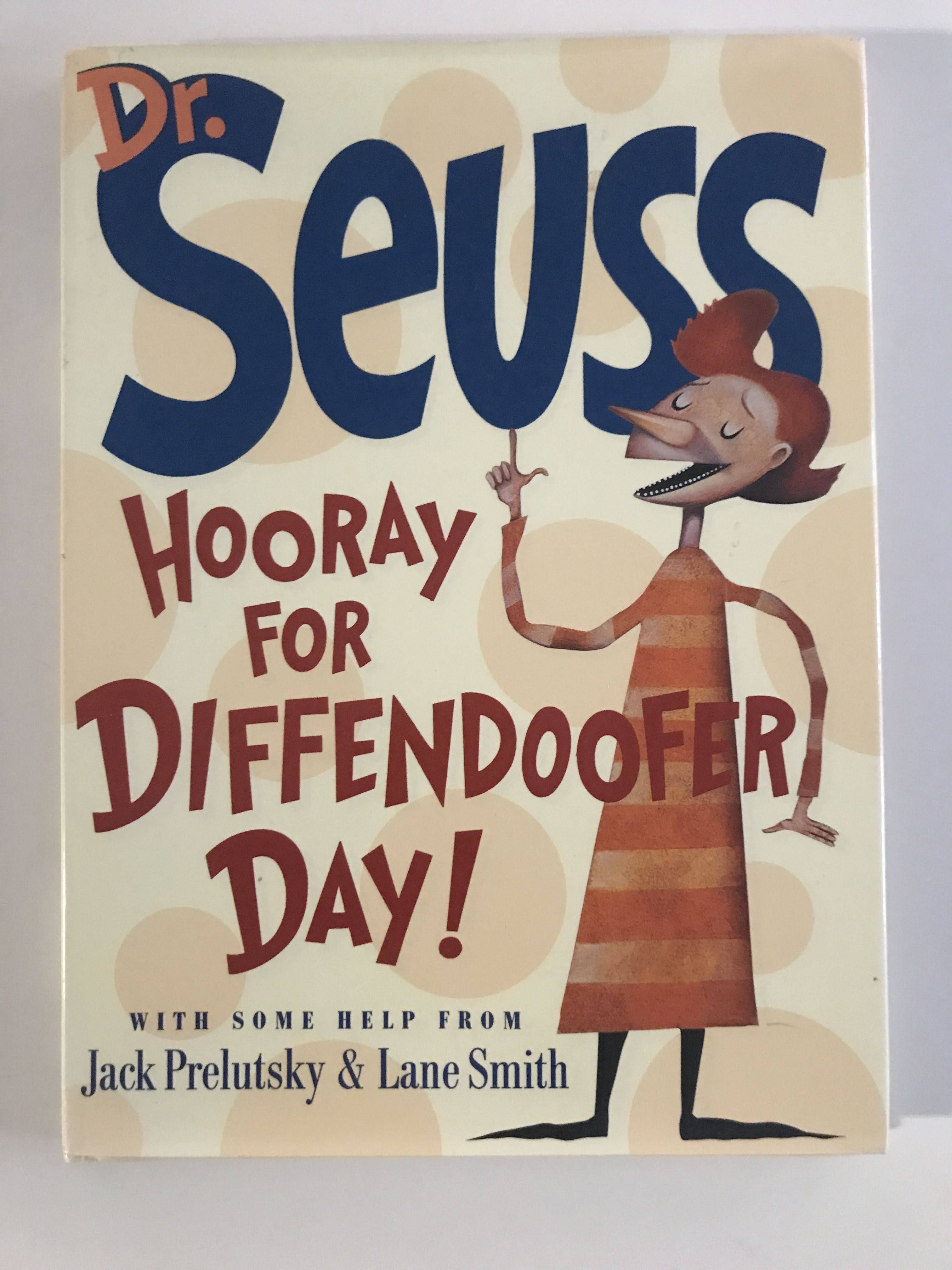 VINTAGE:  HOORAY FOR DIFFENDOOFER DAY! Dr. Seuss First Print First Edition DD5