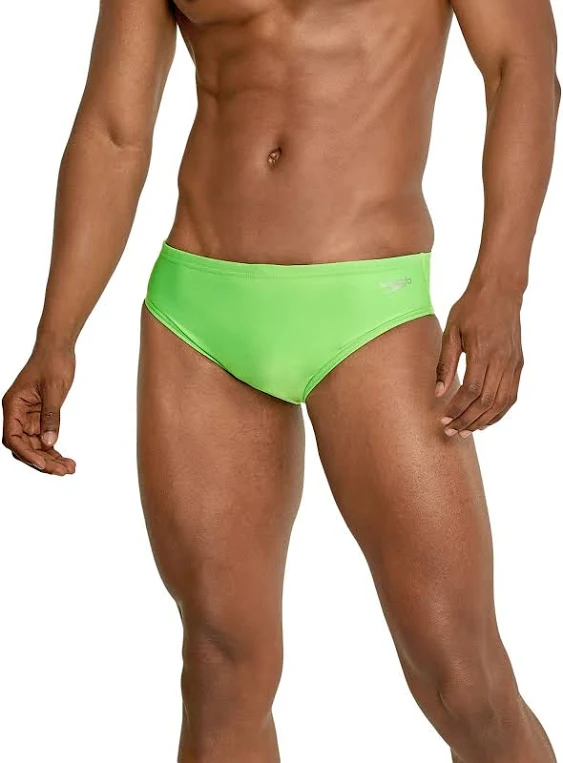 Speedo Men's Solid One Brief Dark Ivy / 26