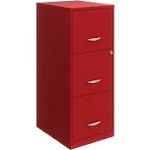 Lorell 18573 3-Drawer Vertical File Cabinet