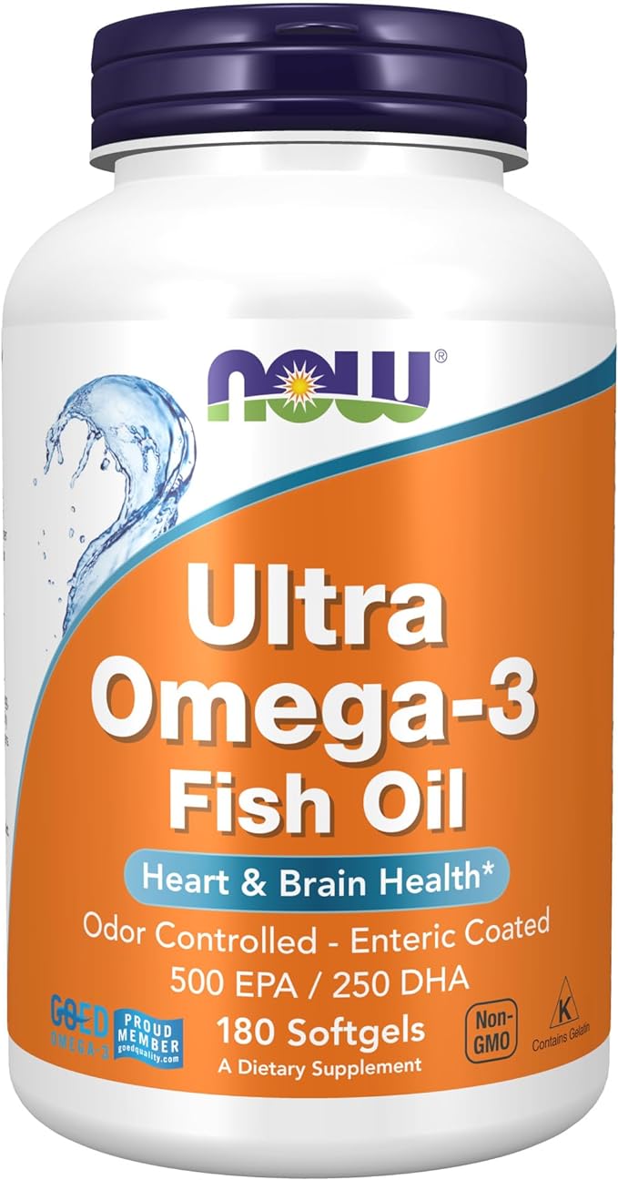 Now Supplements, Ultra Omega-3, 180 Softgels