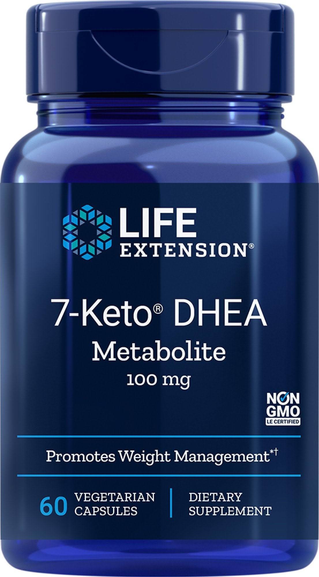 Life Extension - 7-Keto DHEA Metabolite - 100 mg - 60 Capsules