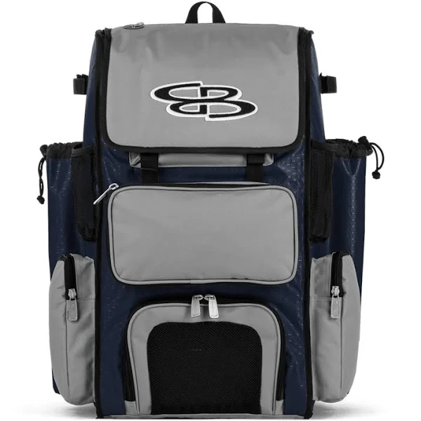 Boombah Superpack Bat Pack -Backpack Version (no Wheels) - Holds Up to 4 Bats ...