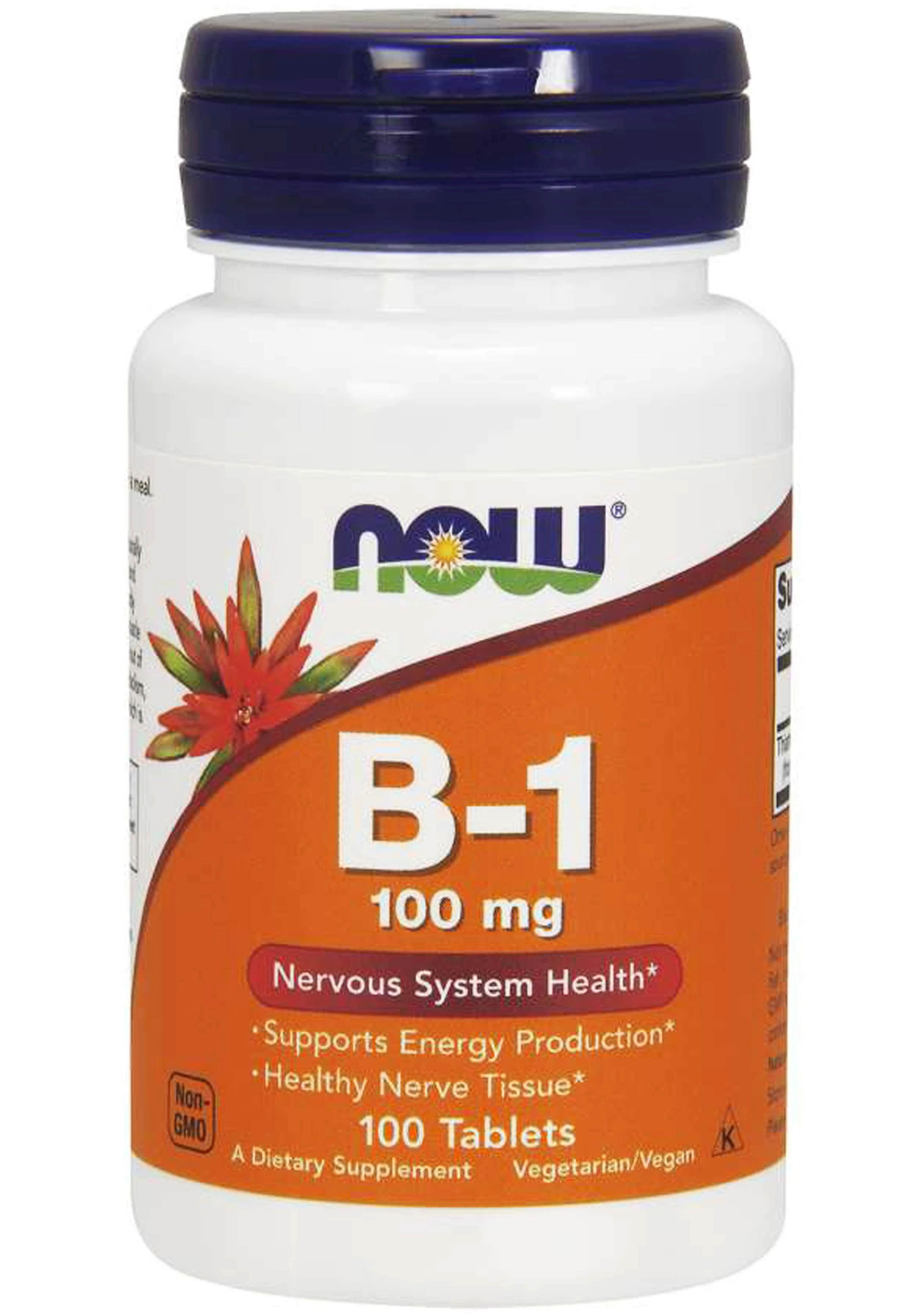 NOW Foods, B-1, 100 mg, 100 Tablets