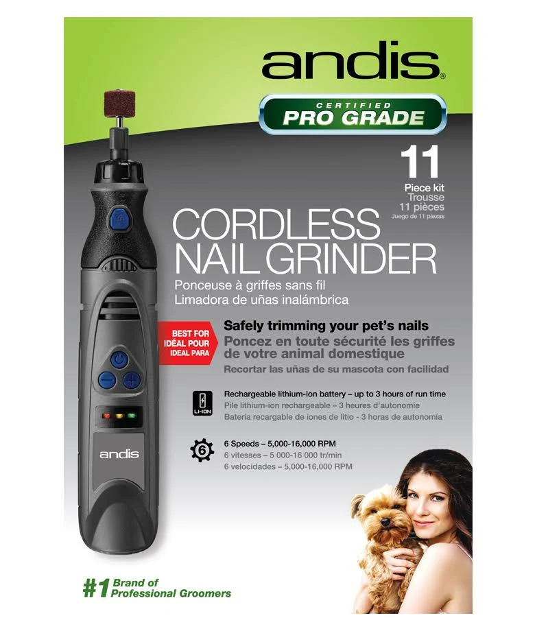 Andis 6-Speed Cordless Nail Grinder