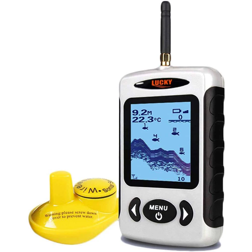 Lucky FFW718 Wireless Sonar Depth Sounder For Outdoor Fishing: Portable 45M/135FT, Alarm, Ocean/River/Lake From Pang05, $36.21 | DHgate.Com