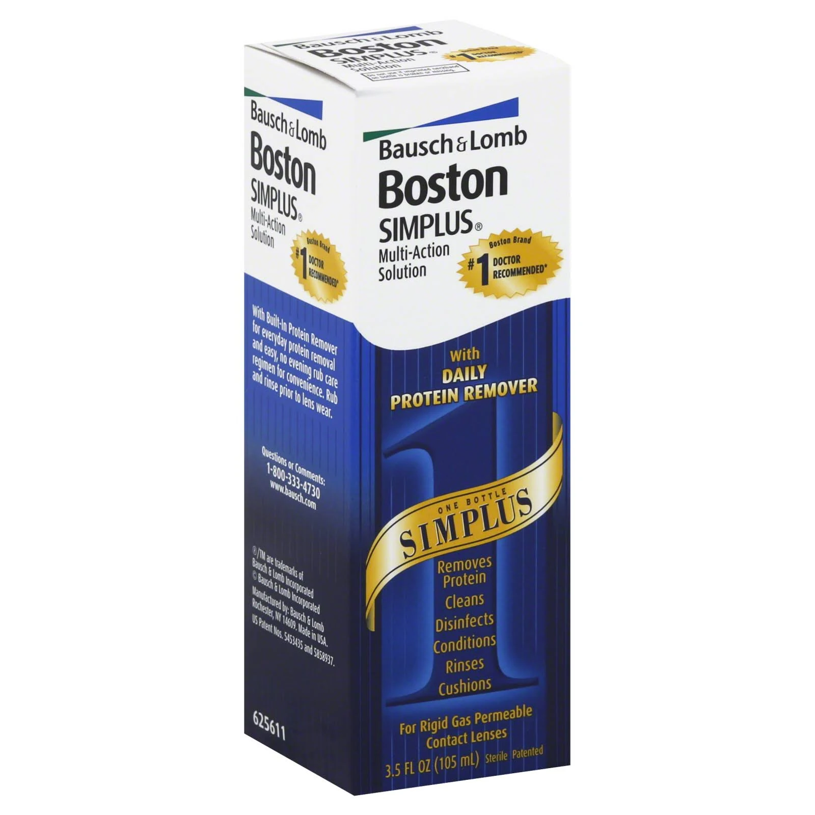 Bausch & Lomb Boston Simplus Multi Action Solution - 3.5 fl oz