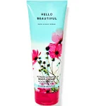 Bath & Body Works Hello Beautiful Ultimate Hydration Body Cream Gift Set For Women, 8 Fl Oz (Hello Beautiful)