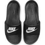 Men's Nike Victori One Slide (Black/White) 12