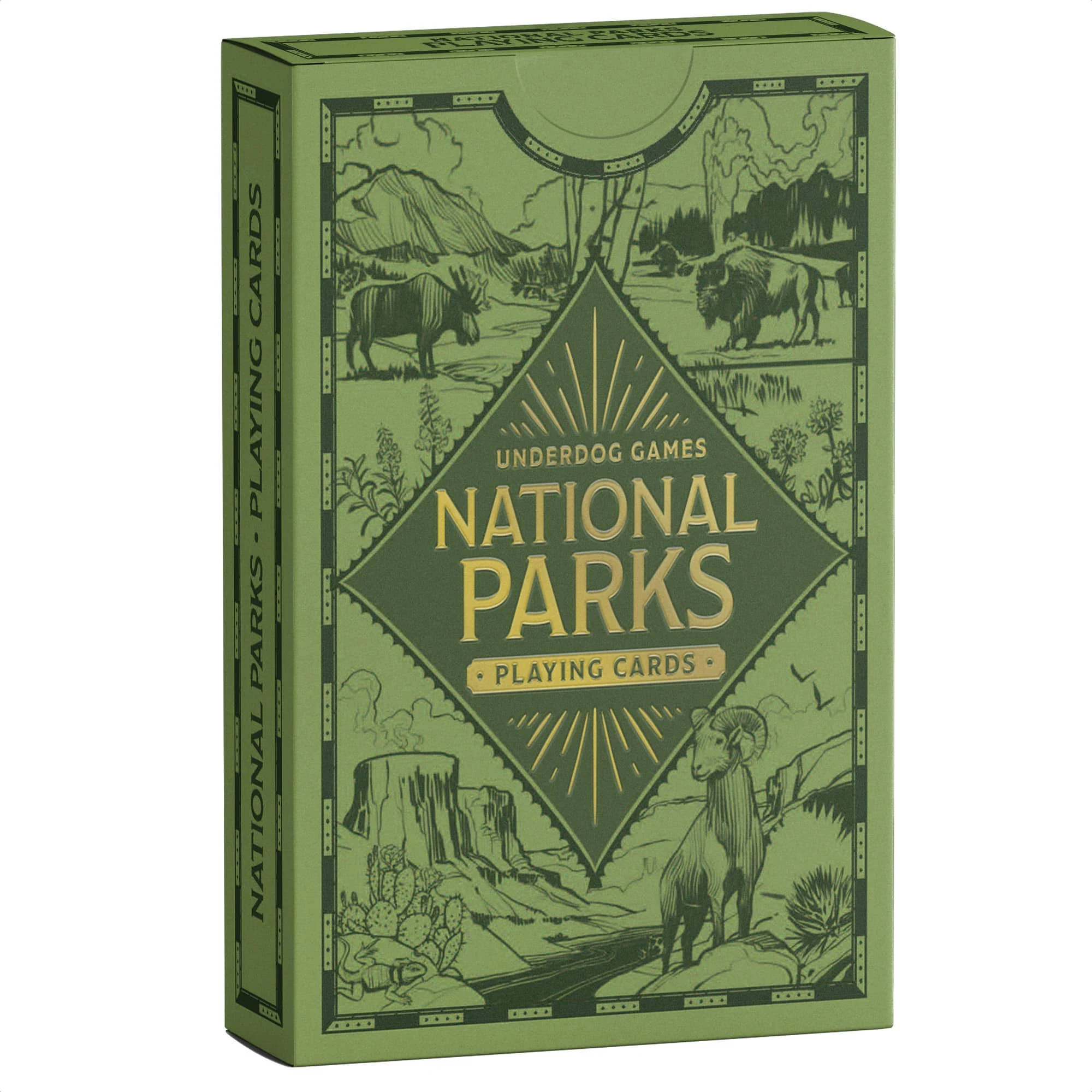 Underdog Games National Park Playing Cards | 52 Pieces of Stunning Custom Art |