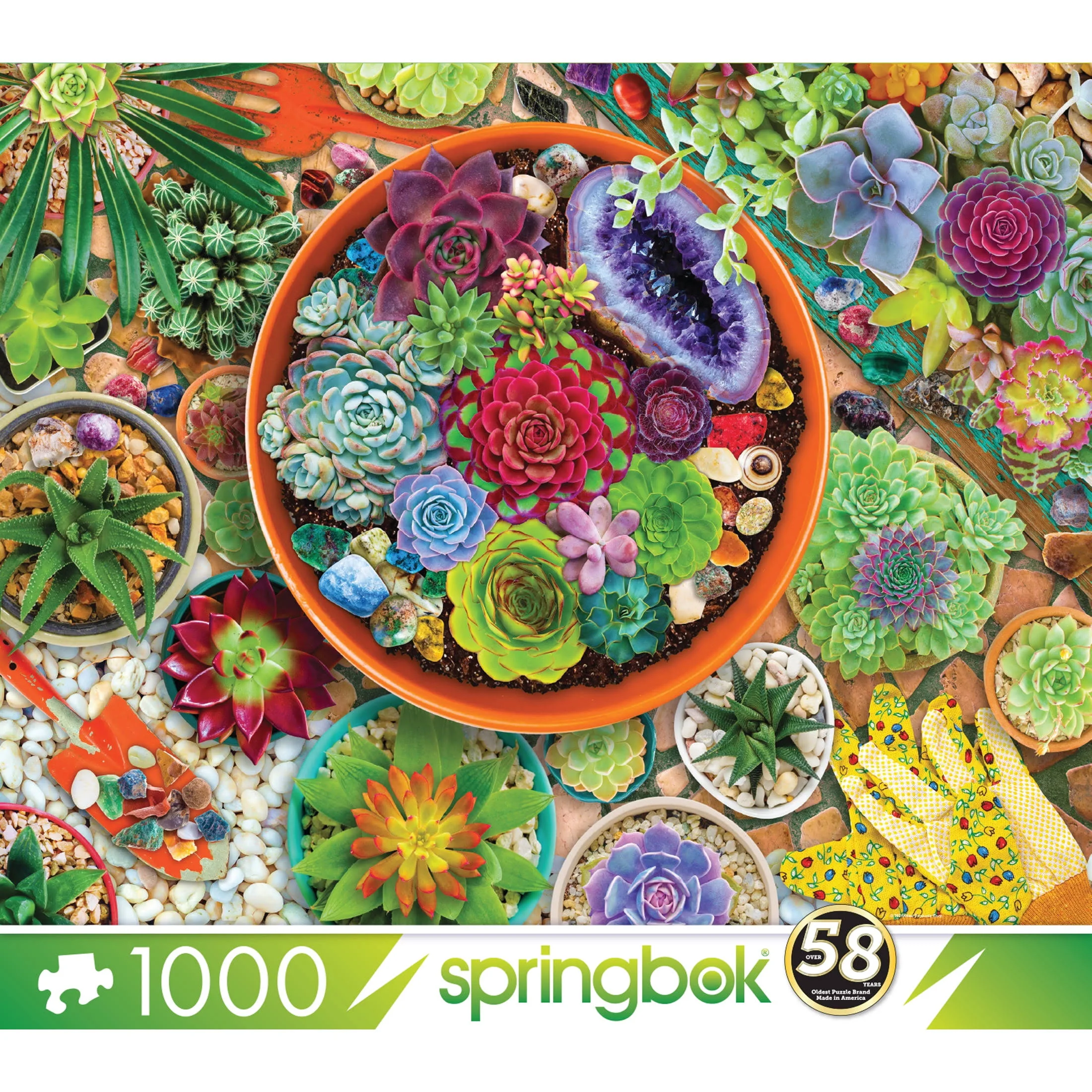 Springbok Succulent Garden 1000 Piece Jigsaw Puzzle