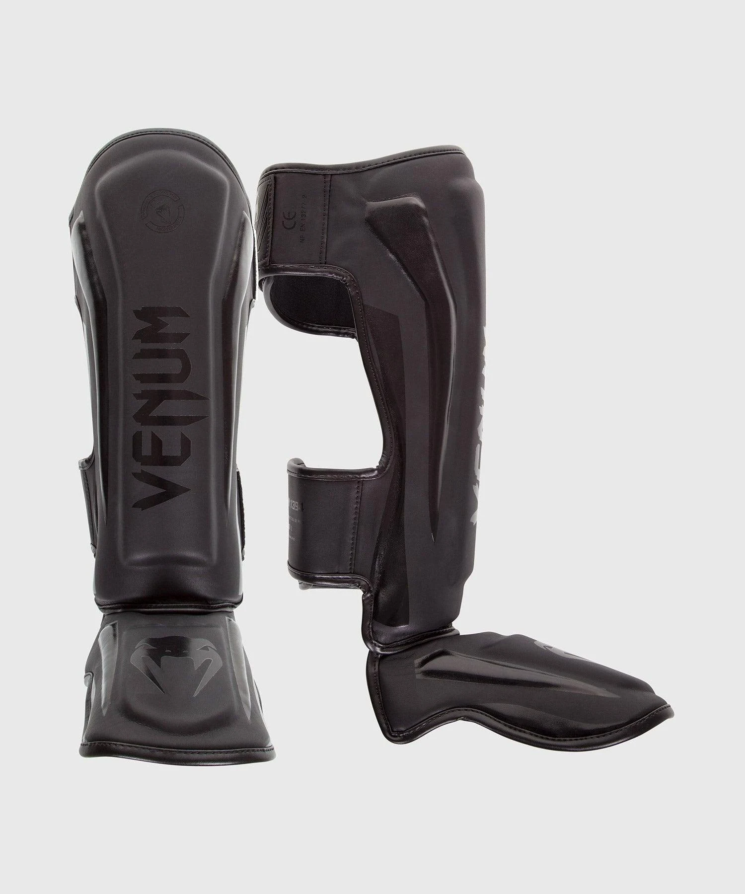 Venum Elite Standup MMA Shin Guards - XL - Black