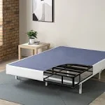 Metal Smart BoxSpring Mattress Base with Quick Assembly Gray - Zinus