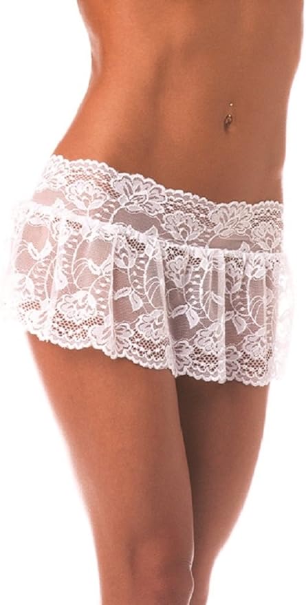 BODYZONE womens Lace Flirty Skirt