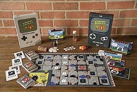 Dungeon Royale - Best Rated Strategy Board Game by Gatwick Games - Popular New Game Funded on Kickstarter - Great for Family Game Night and Birthday Party Events - 2 to 5 Players [Grey]