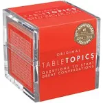 TableTopics Original - 10th Anniversary Edition: Questions to Start Great Conversations, The Best Way to Spark a New Conversation & Create New Memories with Friends & Family, Or Meeting Someone New