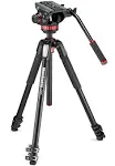 Manfrotto MT055XPRO3 Aluminum Tripod with MVH502AH Video Head