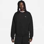 Nike Solo Swoosh Fleece Crewneck Black