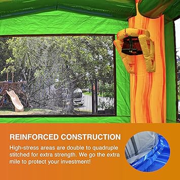 JumpOrange Amazon River Commercial Grade Bounce House