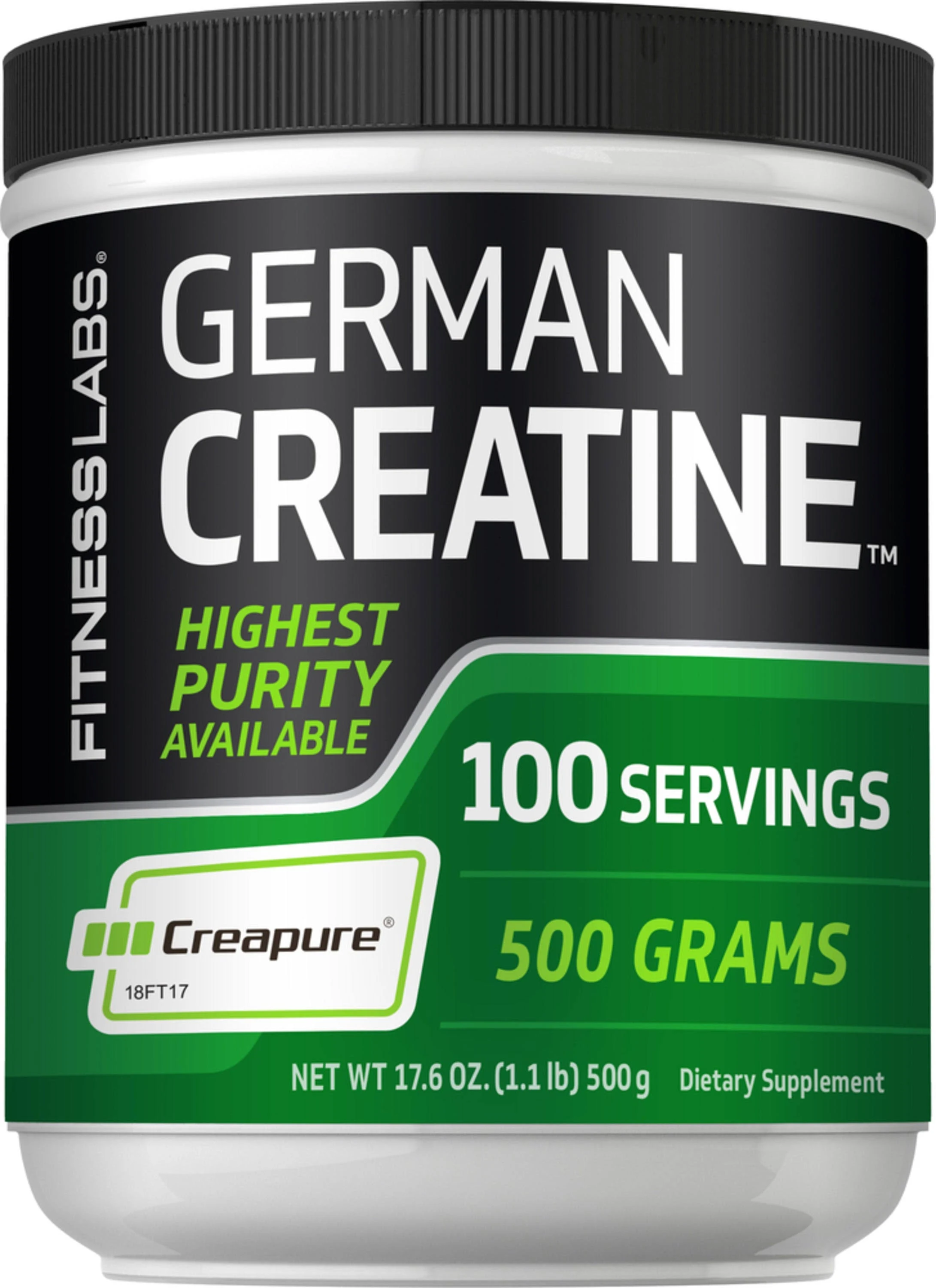 German Creatine Monohydrate Powder | 1.1 Lb | Creapure Fitness Supplement