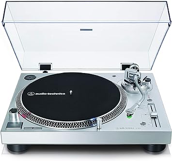 Audio Technica AT-LP120XUSB Direct Drive Turntable - Silver