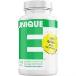 Unique E Tocopherols 180 Softgels