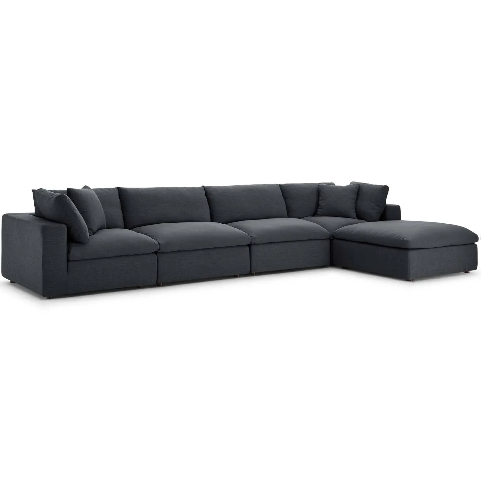 Modway Commix 5 Piece Sectional Sofa