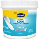 "Dr. Scholl's Instant Cool Athlete's Foot Treatment Wipes"