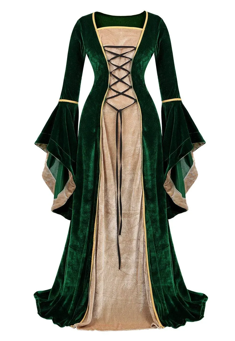 Renaissance Dress Women Medieval Dress Renaissance Costumes for Women Fairy