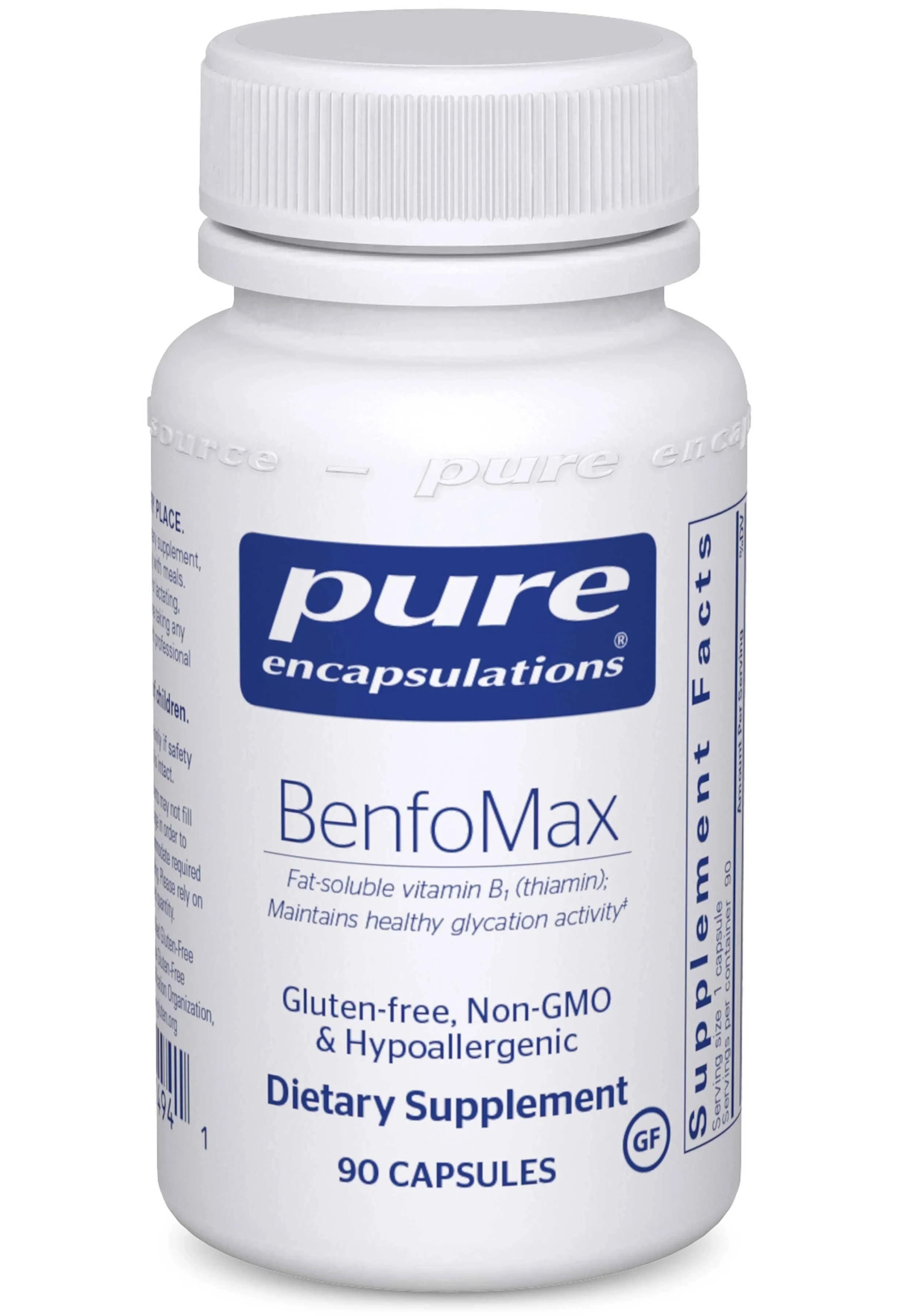 Pure Encapsulations Benfo Max 90 Capsules