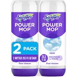 Swiffer PowerMop Floor Cleaning Solution, Lavender, 25.3 oz, 2 Pack