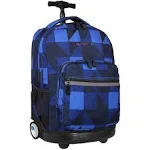 Blue Raspberry Design Sunrise Rolling Backpack Travel Outdoor Sports 18&#034;x13&#034;x9&#034;