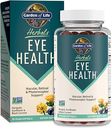 Garden of Life - Herbals Eye Health 30 Vegan Softgels