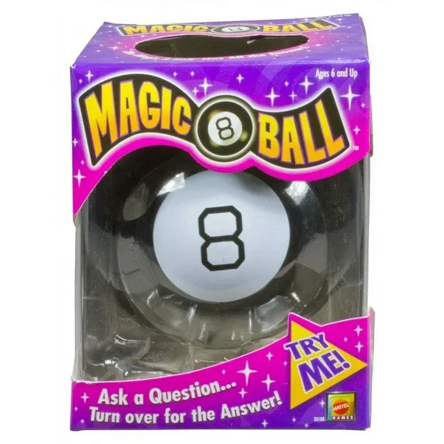 Juguete novedoso de adivino magico de 8 bolas para ninos, fortune teller ball