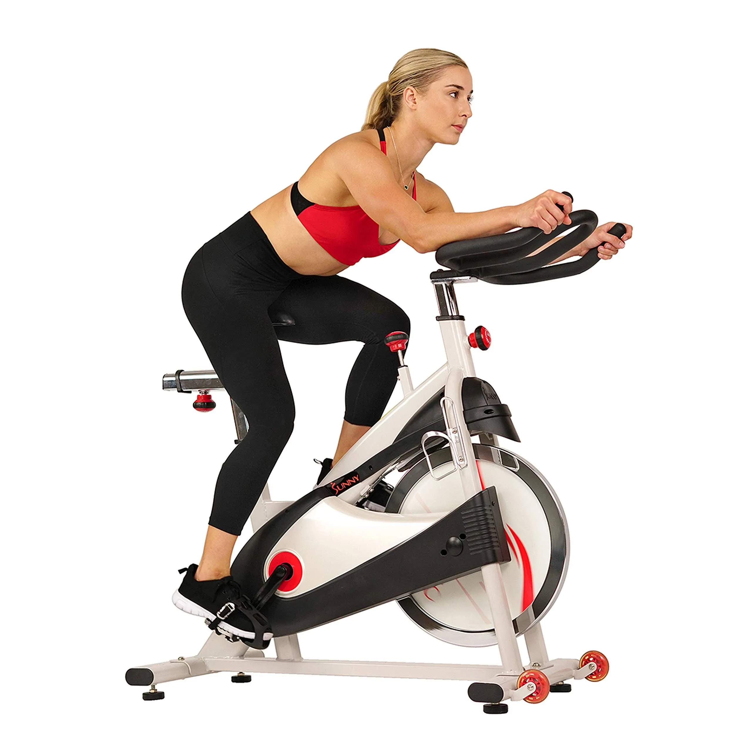 Sunny Health & Fitness Premium Indoor Cycling Exercise Bike