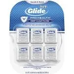 Oral-B Glide Pro-Health Dental Floss, Deep Clean, Mint, 40m, Pack of 6