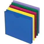 Pendaflex® Poly Expanding File Jackets, Letter Size, Assorted Colors, Pack Of 10