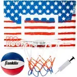 Franklin Sports Mini Basketball Hoops - Indoor Over The Door Mini Hoop + Basketball Sets - Perfect Game Accessory for Bedroom + Office