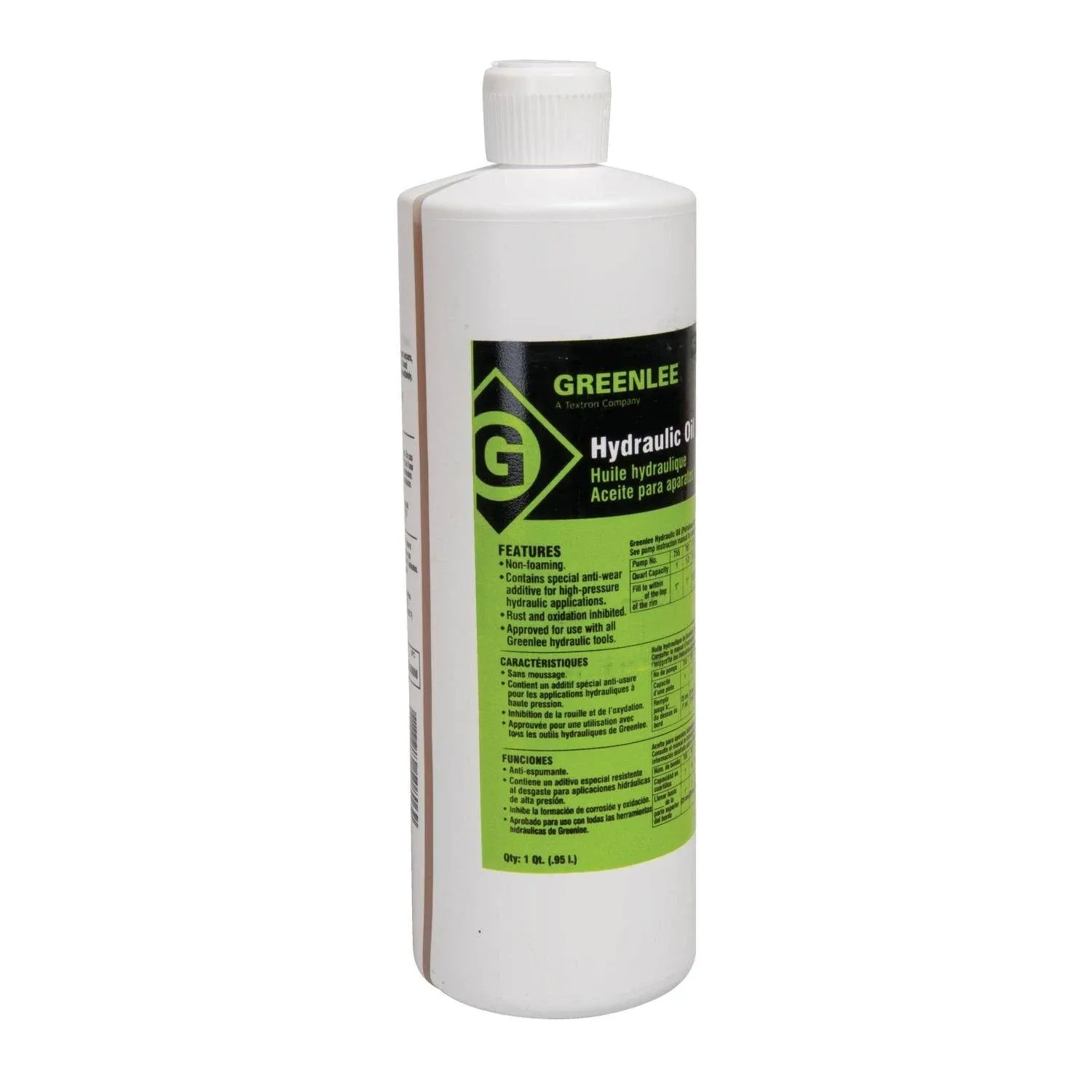 Greenlee 4017GB 1-Qt Hydraul Oil