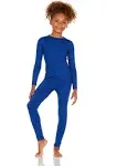 Thermajane Thermal Underwear for Kids Long Johns, Girls Thermal Underwear Set, Base Layer Kids Long Underwear