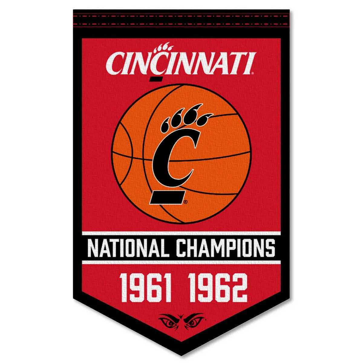 Cincinnati Bearcats Basketball National Champions Banner Flag