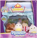 Squishville Movies Cinema Harmony Swan Pretzel Chair Popcorn Plush Playset NEW