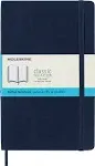 Moleskine Large Softcover Classic Dotted Notebook - Sapphire Blue