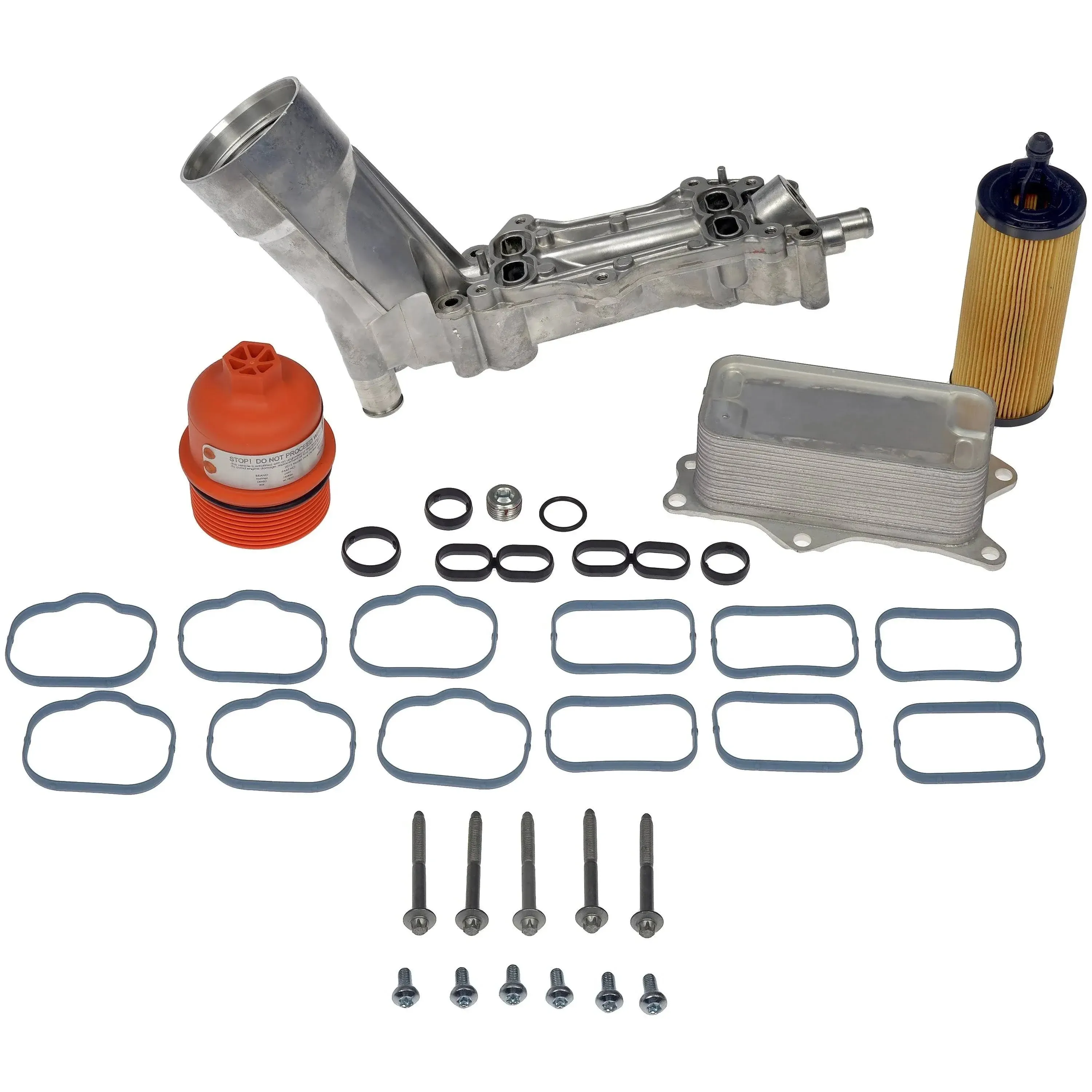 2015 Chrysler Town &amp; Country Oil Filter Housing, 6 Cyl., 3.6L Engine, with Cooler, with Filter Assembly, Aluminum Construction 926-959 by Dorman®