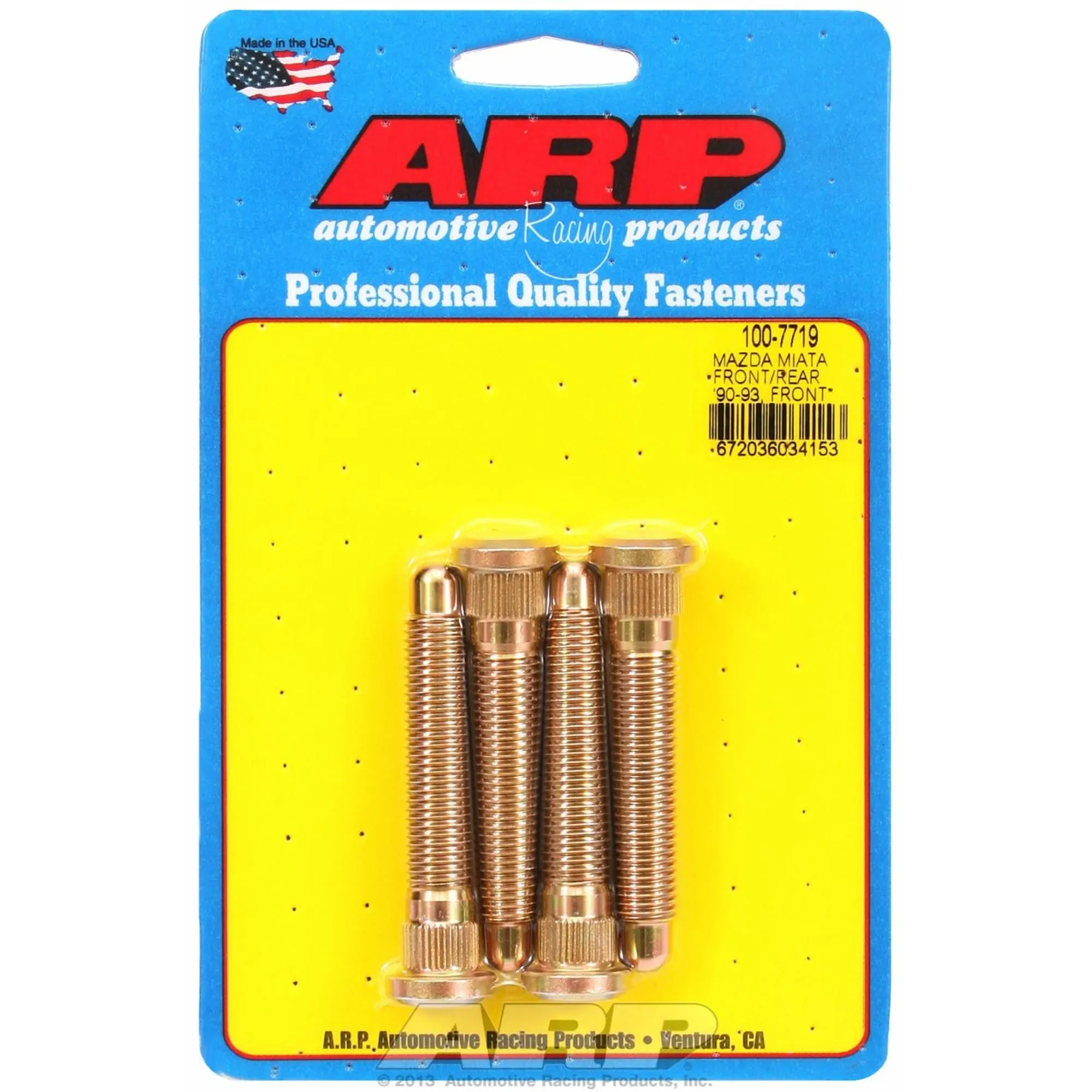 ARP 100-7719 Wheel Stud Kit - Mazda Miata Front