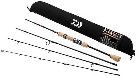 Daiwa Presso UL Spinning Rod, Brown/Orange, 7'0"