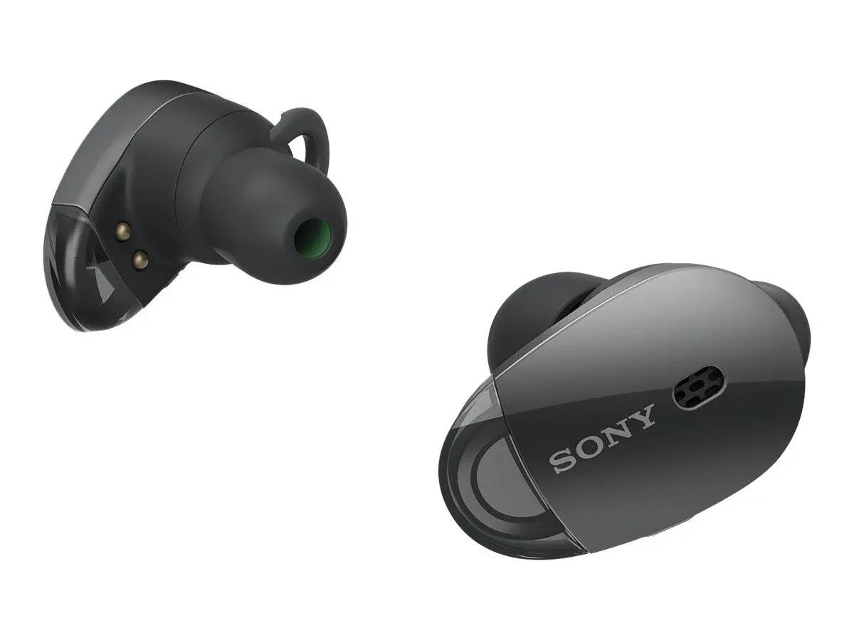 Sony WF-1000X - Earphones with mic - in-ear - Bluetooth - wireless - NFC - active noise canceling